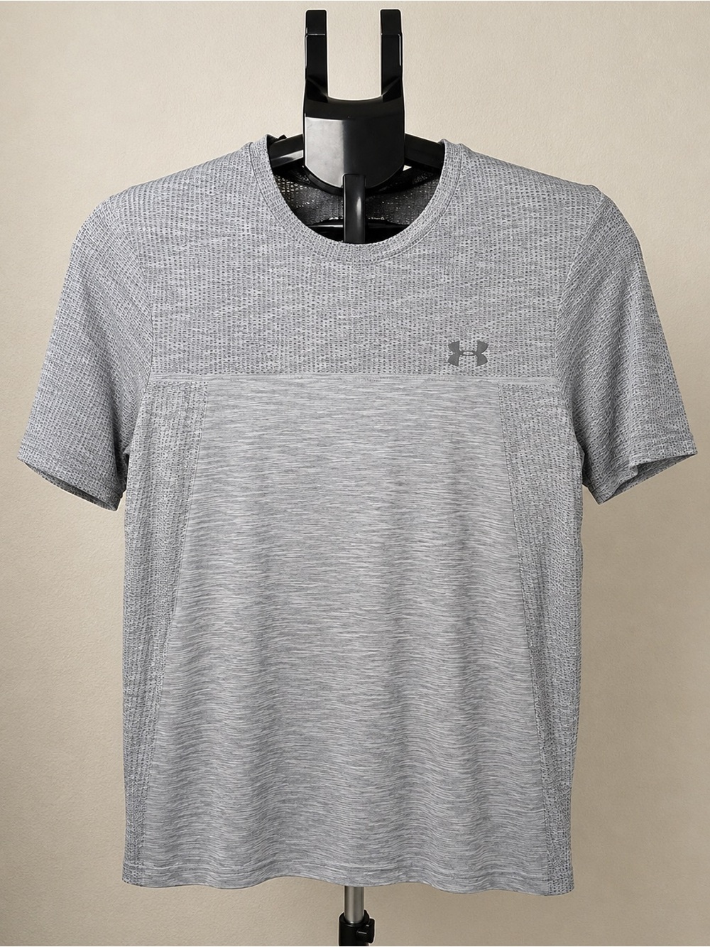 Under Armour Gray Threadborne Seamless T-Shirt Men’s Medium MD